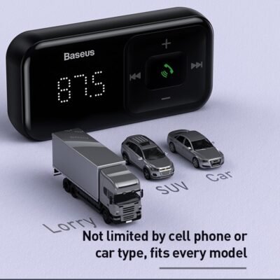 Baseus FM Modulator Transmitter Bluetooth 5 0 FM Radio 3 1A USB Car Charger Handsfree Car 5