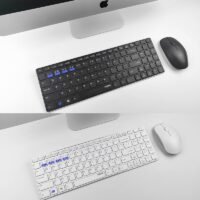 Rapoo 9300M Multi Mode Wireless Keyboard Mouse Combo Easy Switch Bluetooth 2 4G Connects to 3 2