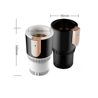 12V Car Cooling Cup 2 in 1 Car Office Cup Warmer Cooler Smart Car Cup Mug 2
