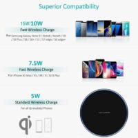 20W qi Wireless Charger for iPhone 11 12 X XR XS Max 8 fast wirless Charging 4