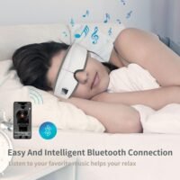 4D Smart Airbag Vibration Eye Massager Eye Care Instrumen Heating Bluetooth Music Relieves Fatigue And Dark 3