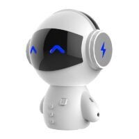 Cute Intelligent Robot Bluetooth Speaker M10 Mini Smart Robot Super Bass Portable Bluetooth Speakers For Power