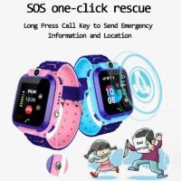 Q12 Children s Smart Watch SOS Phone Watch Smartwatch For Kids With Sim Card Photo Waterproof 1