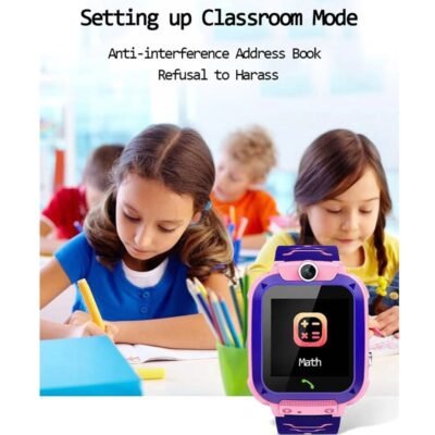 Q12 Children s Smart Watch SOS Phone Watch Smartwatch For Kids With Sim Card Photo Waterproof 3