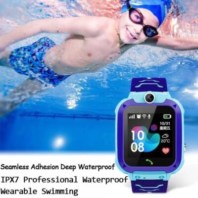 Q12 Children s Smart Watch SOS Phone Watch Smartwatch For Kids With Sim Card Photo Waterproof 5