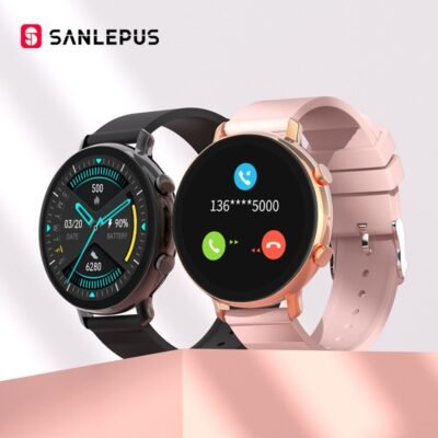 SANLEPUS ECG PPG Smart Watch With Bluetooth Calls 2021 Men Women Smartwatch Blood Pressure Monitor For