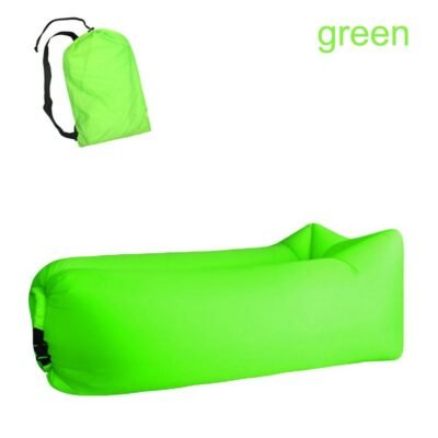 Camping inflatable Sofa lazy bag 3 Season ultralight down sleeping bag air bed Inflatable sofa lounger 4