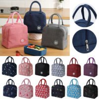 Portable Cooler Bag Ice Pack Lunch Box Insulation Package Insulated Thermal Food Picnic Bags Pouch For 1